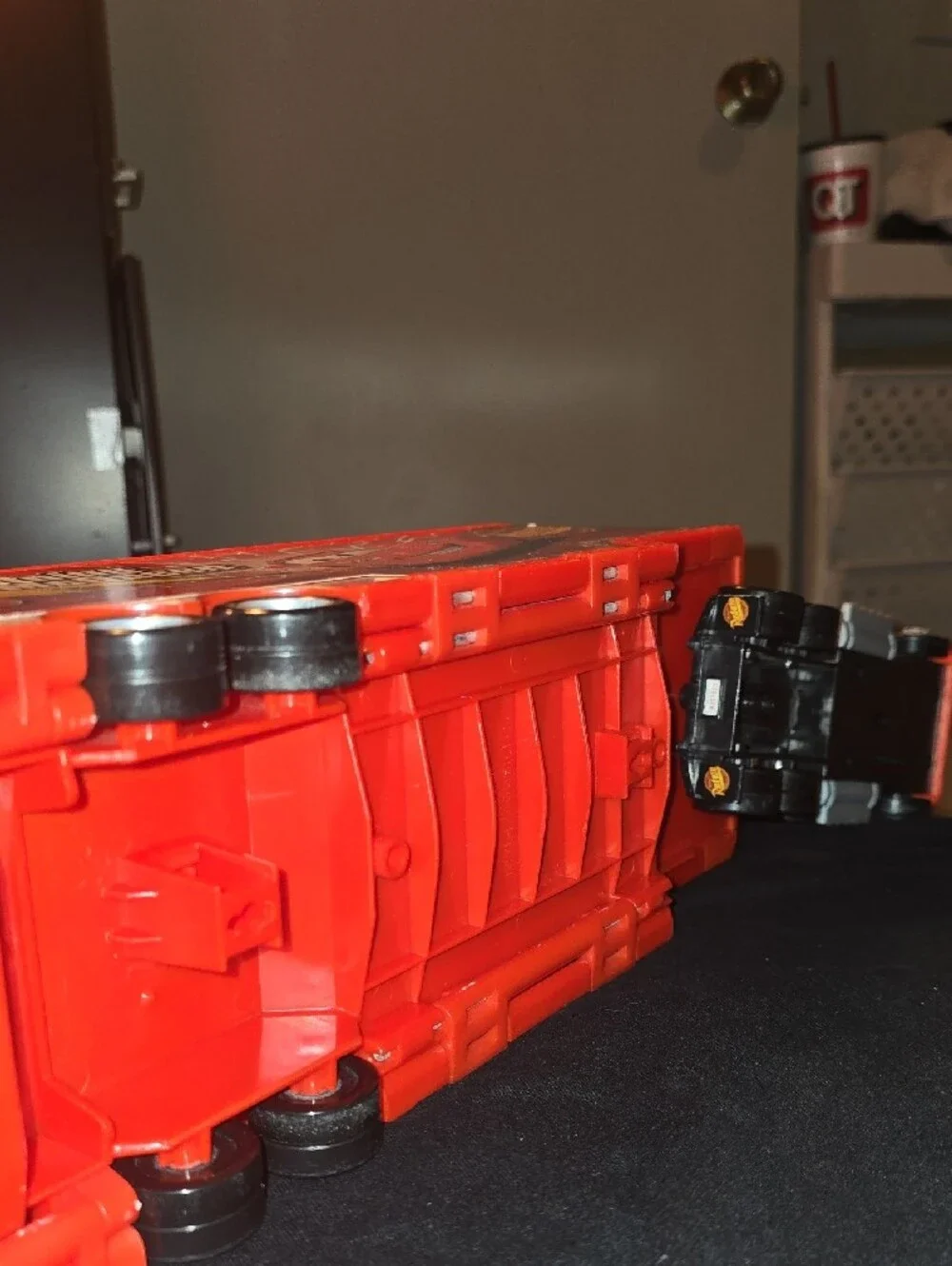 Mattel Red Lightning McQueen Mack Hauler Toy